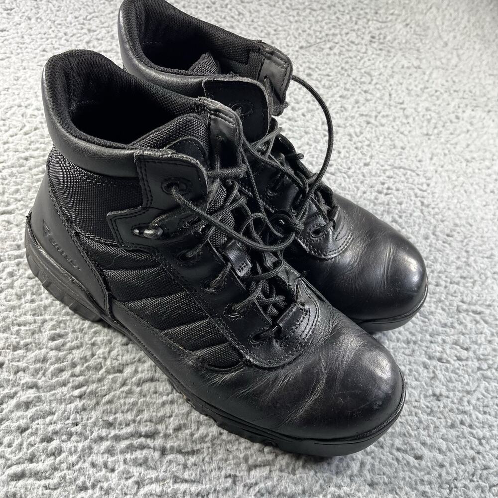 Bates Enforcer 5" Ultralite Tactical Boots Black Leather Men's 11.5 M E02262